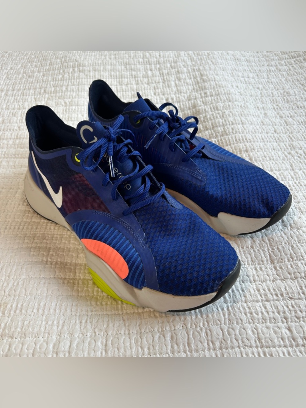 Nike Men’s Superrep Go Royal Blue Cyber Athletic Shoe size 10.5